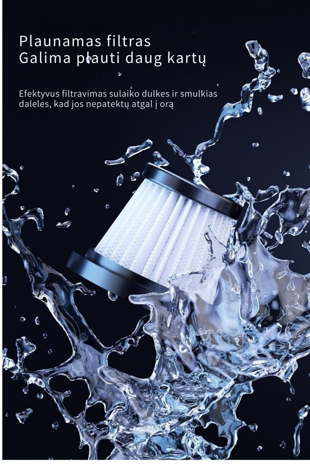 Belaidis rankinis dulkių siurblys ir oro pūstuvas FIT2 LC-623 2-in-1, 5000 Pa, 60 W, USB Type-C, 4 antgaliai aprašymas - Prekės nuotrauka