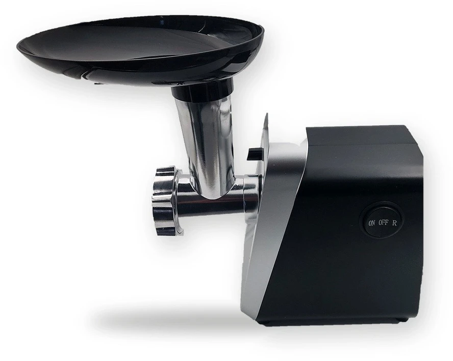 Virtuvinis kombainas Elektrinė mėsmalė FIT2 MG-S10 2800 W su atbuline eiga, 3 sieteliais, dešrelių ir kibbe priedais