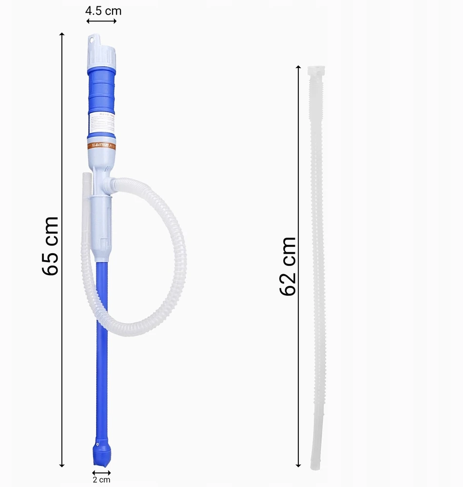 Retoo RTO Siurblys skysčiams, kurui, tepalams, panardinamas, universalus, elektrinis, baterinis