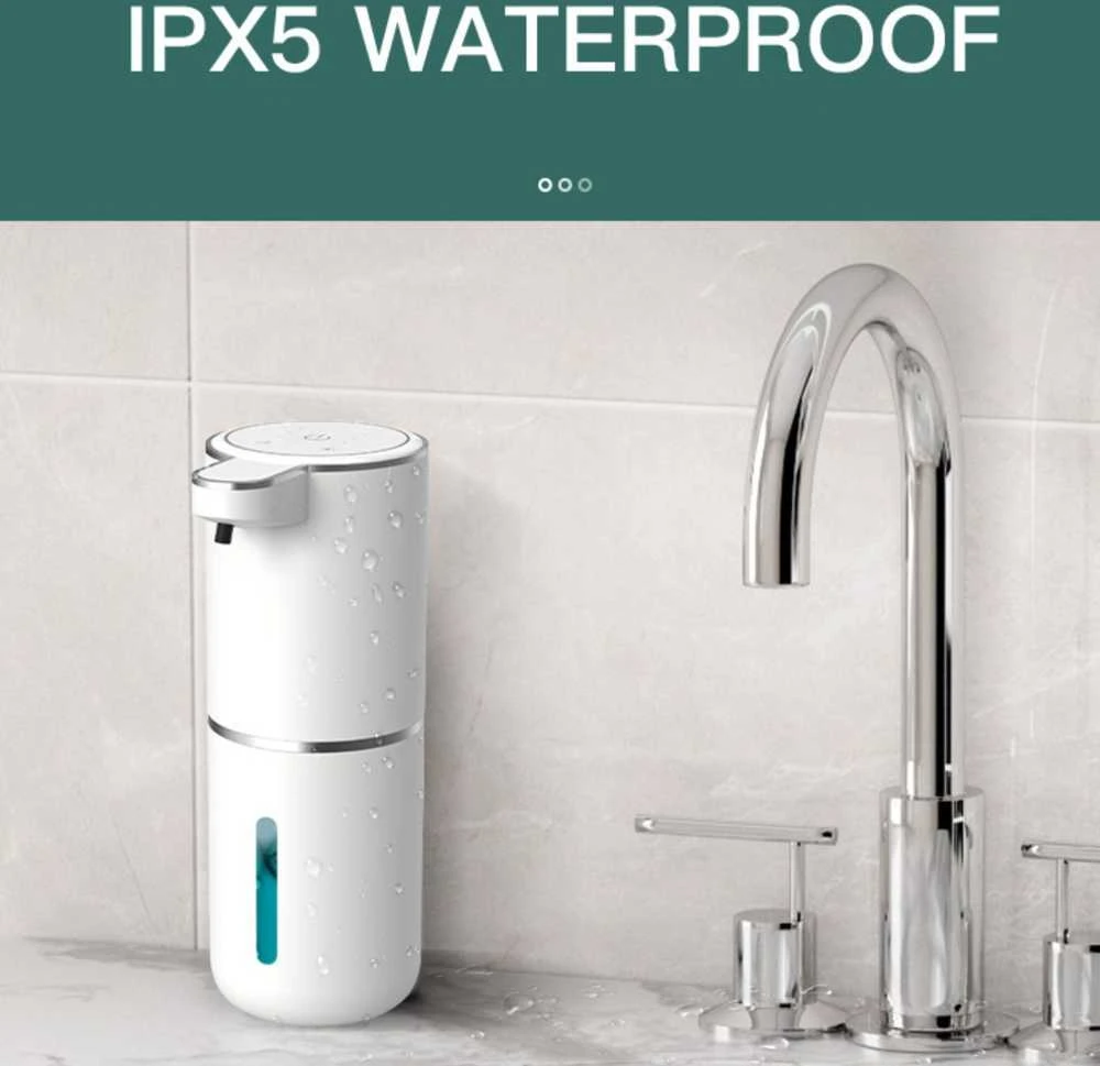 Automatinis muilo dozatorius FIT2 P11 su jutikliu, 380 ml, USB, IPX5, gelinis
