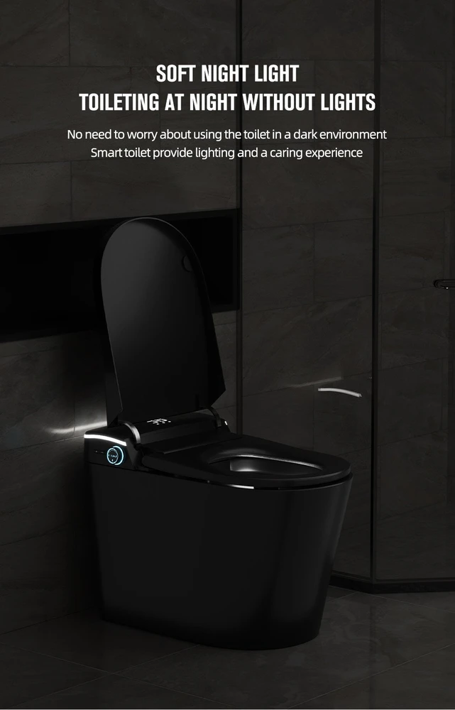 FIT2 Smart Home išmanusis klozetas T9013 — bidė klozetas su šildoma sėdyne, automatiniu dangčiu, šilto oro džiovintuvu