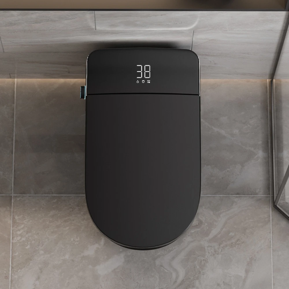 FIT2 Smart Home išmanusis klozetas T9013 — bidė klozetas su šildoma sėdyne, automatiniu dangčiu, šilto oro džiovintuvu