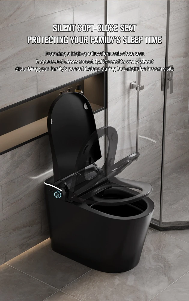 FIT2 Smart Home išmanusis klozetas T9013 — bidė klozetas su šildoma sėdyne, automatiniu dangčiu, šilto oro džiovintuvu