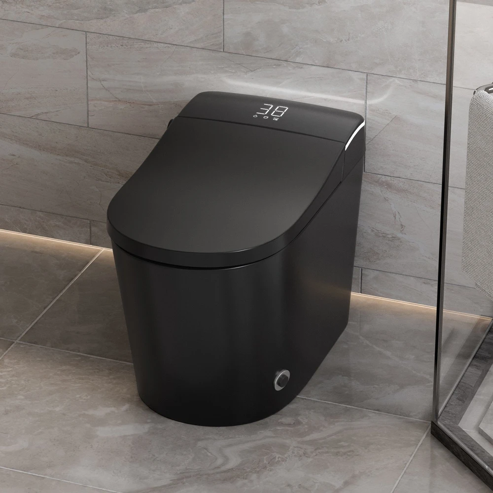FIT2 Smart Home išmanusis klozetas T9013 — bidė klozetas su šildoma sėdyne, automatiniu dangčiu, šilto oro džiovintuvu