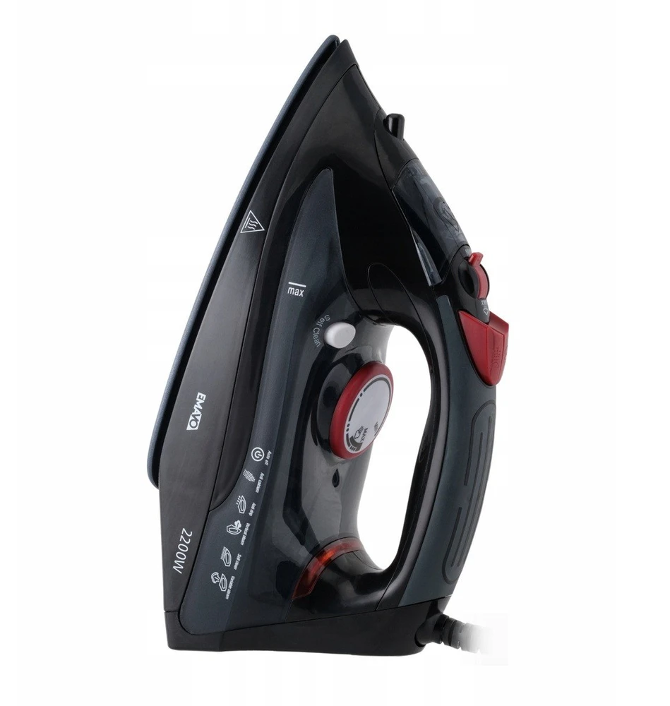 Garinis lygintuvas EMAVO Steam Master 2200 W, keraminis padas
