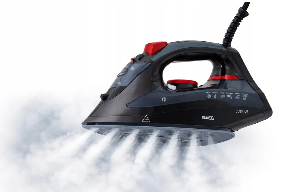 Garinis lygintuvas EMAVO Steam Master 2200 W, keraminis padas