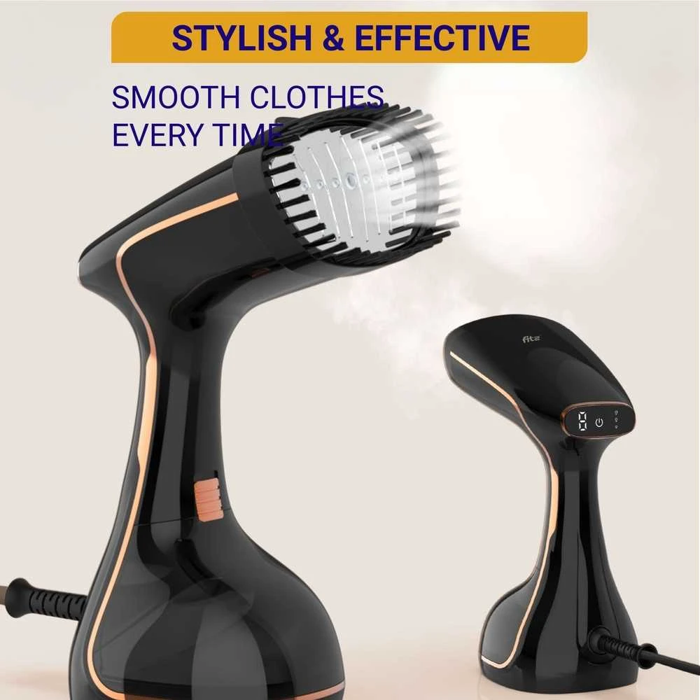 Rankinis drabužių garintuvas FIT2 FIT801 1640W su LED ekranu, 320 ml, juodas