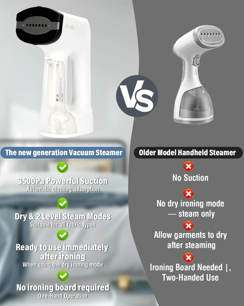 Garų lygintuvas su siurbimo funkcija FIT2 SteamPro