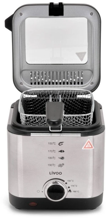 Gruzdintuvė Livoo DOC240 1,5 l 900 W su reguliuojamu termostatu, pilka