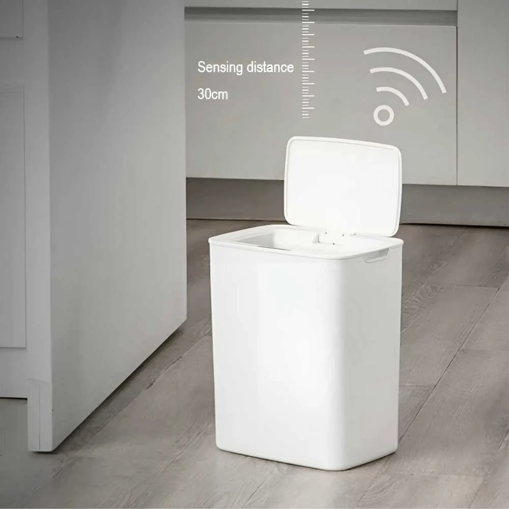 Išmanioji šiukšliadėžė FIT2 YW102 14L su IR jutikliu, atidarymas koja, įkraunama