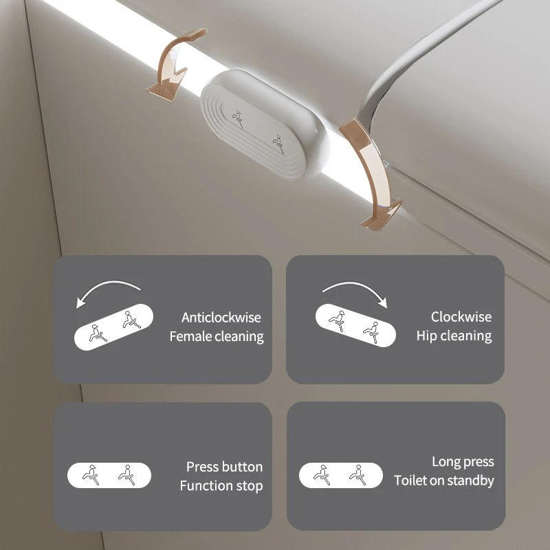 Išmanusis klozetas FIT2 SmartHome 9015 — pakabinamas, su šildoma sėdyne, bide funkcija, džiovinimu ir UV dezinfekcija