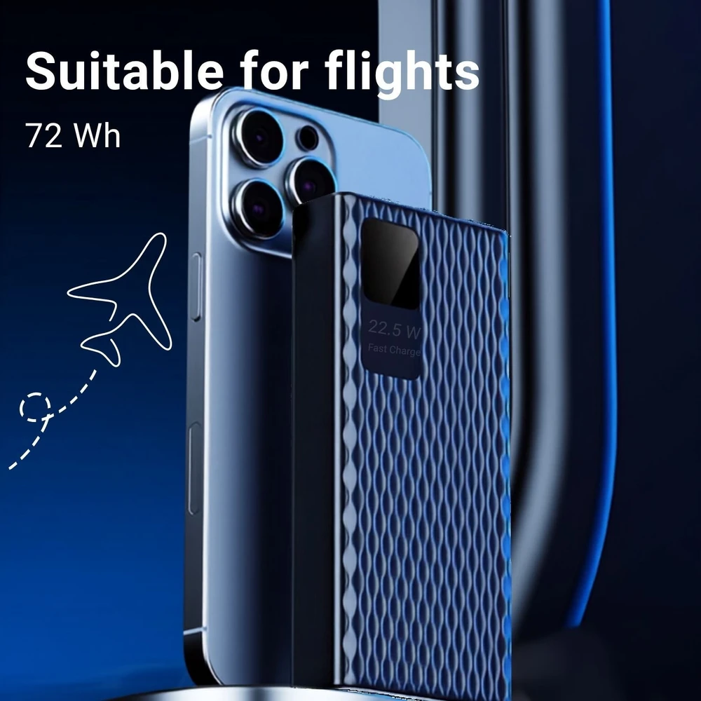 Išorinė baterija FIT2 1283 10000 mAh, 22.5W greitas įkrovimas