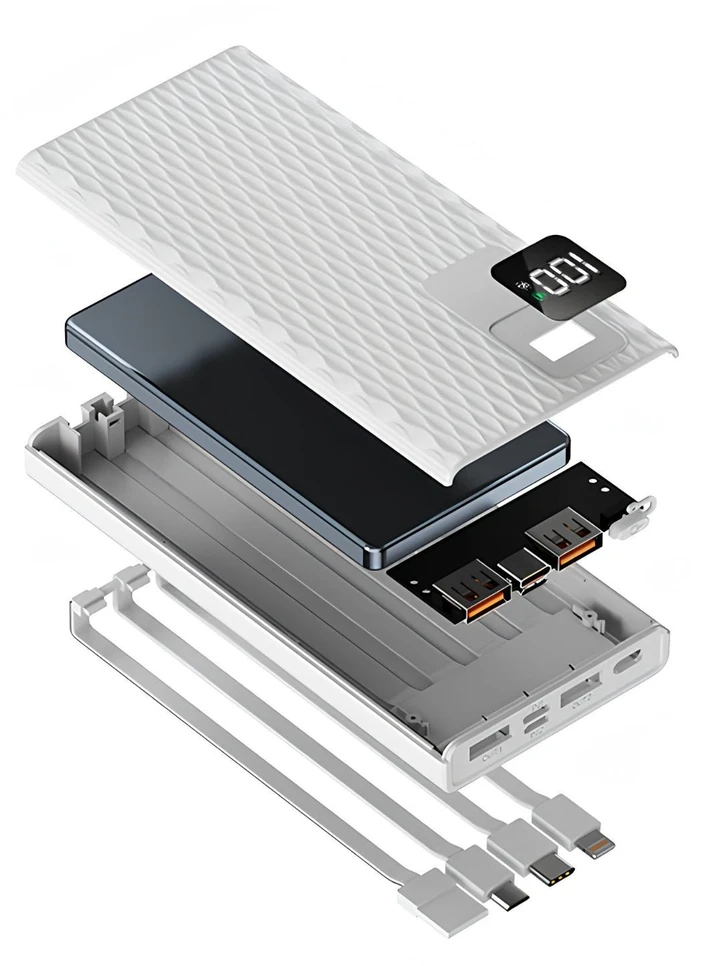 Išorinė baterija FIT2 1283 10000 mAh, 22.5W greitas įkrovimas