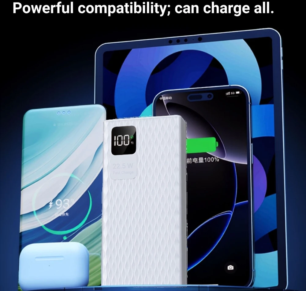 Išorinė baterija FIT2 1284 20000 mAh, 22.5W greitas įkrovimas