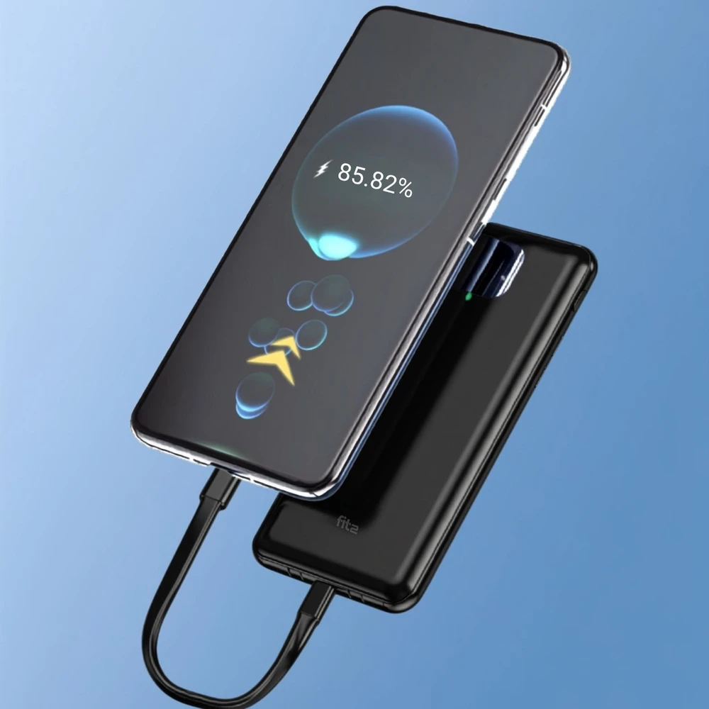 Išorinė baterija FIT2 DX100 20000 mAh, 22.5W greitas įkrovimas