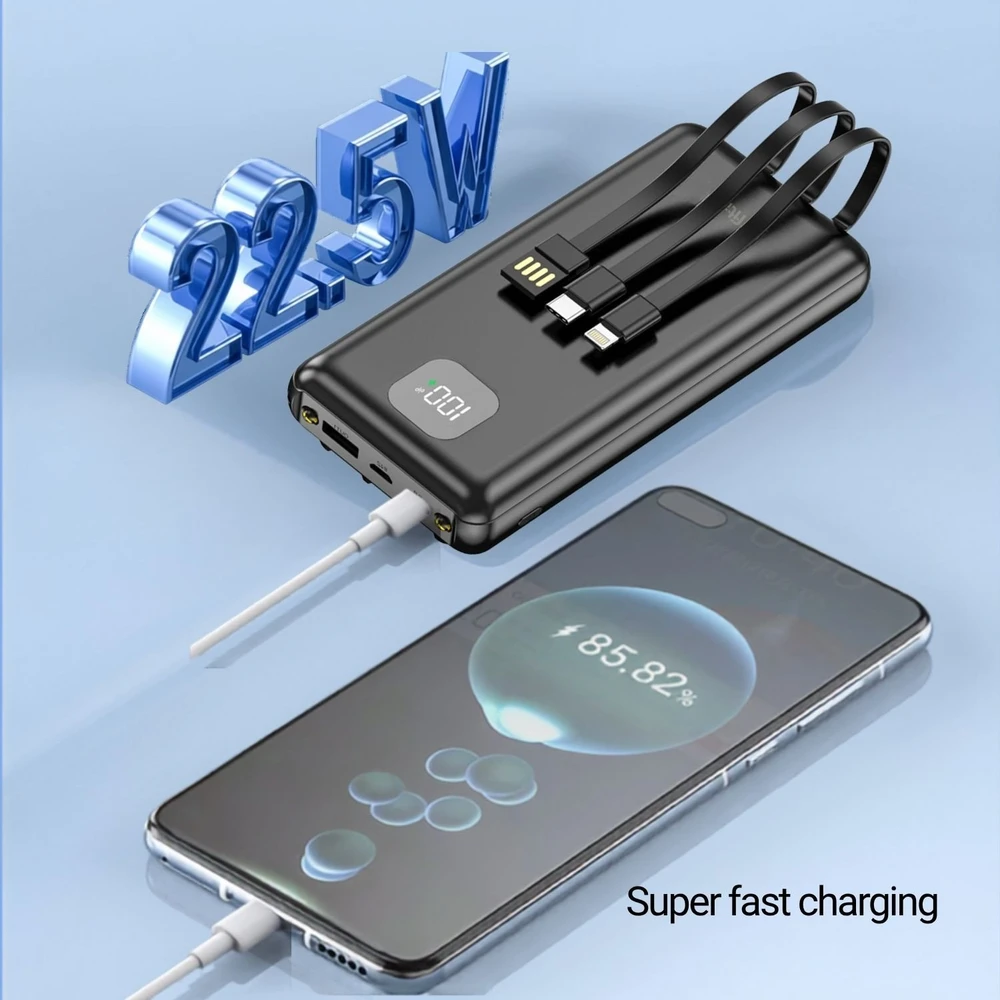 Išorinė baterija FIT2 DX100 20000 mAh, 22.5W greitas įkrovimas