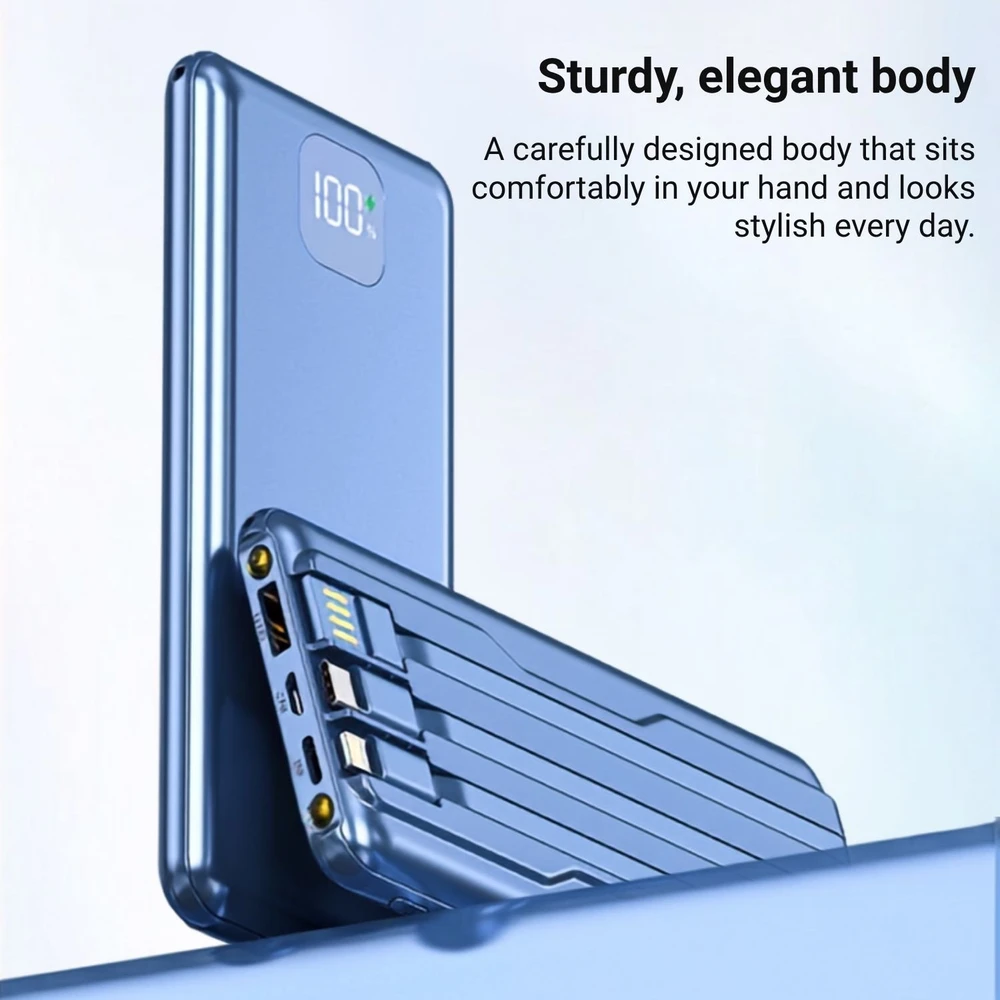 Išorinė baterija FIT2 DX99 10000 mAh, 22.5W greitas įkrovimas
