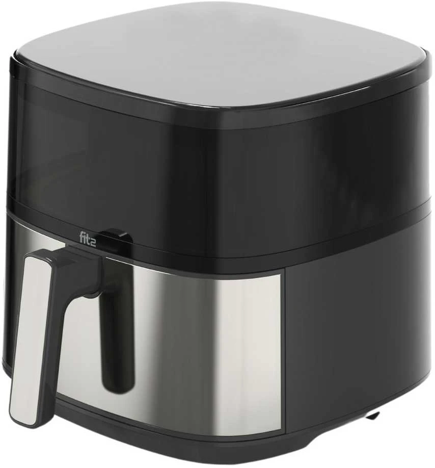 Karšto oro gruzdintuvė FIT2 553R 6L 1400W su 6 programomis ir langu