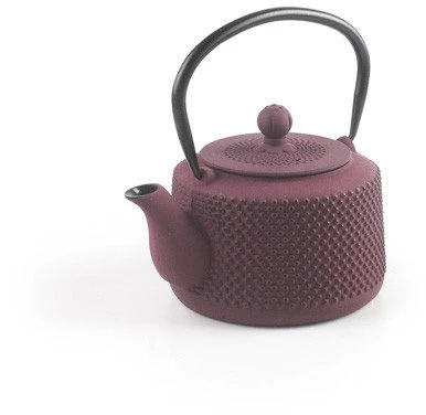 Ketinis arbatinukas IBILI 627308 Yunan 0,8 l su nerūdijančiojo plieno sieteliu, violetinis