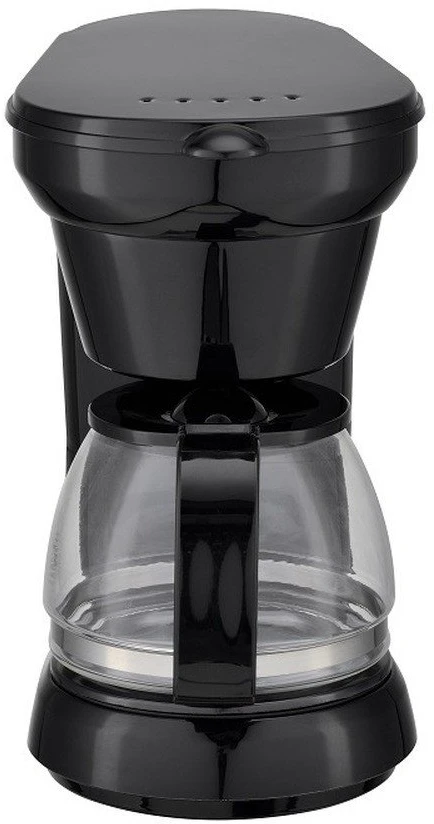 Lašelinis kavos aparatas FIT2 CM-102, 650 W, 0,75 l su stikliniu ąsočiu, juodas