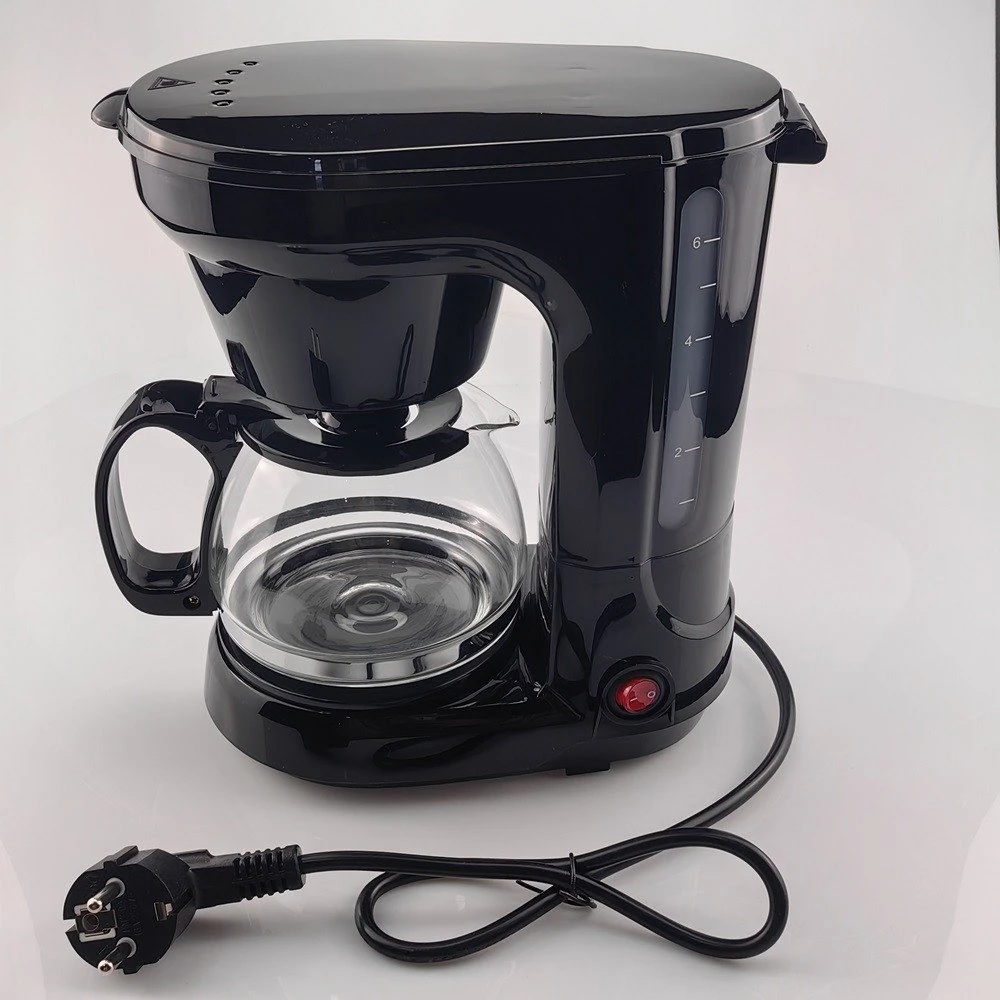 Lašelinis kavos aparatas FIT2 CM-102, 650 W, 0,75 l su stikliniu ąsočiu, juodas