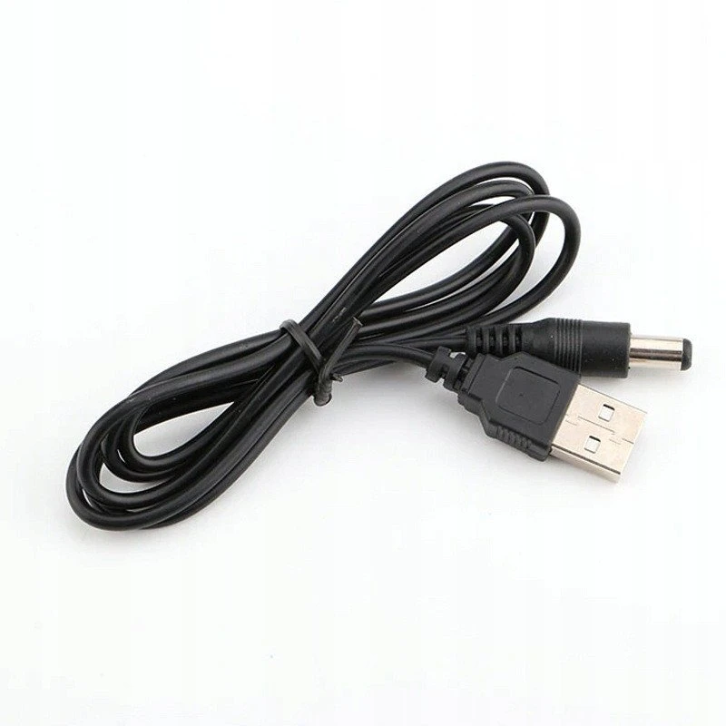 Retoo Kabelis Maitinimo laidas USB nuolatinės srovės įkroviklis 5,5 mm 5 V universalus energiją taupantis