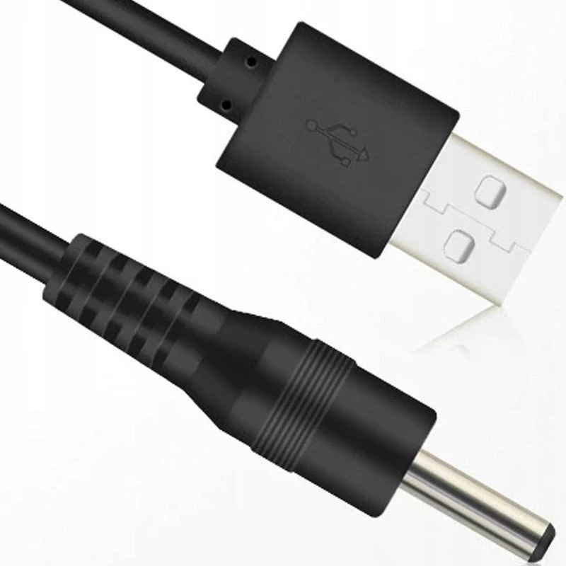 Retoo Kabelis Maitinimo laidas USB nuolatinės srovės įkroviklis 5,5 mm 5 V universalus energiją taupantis