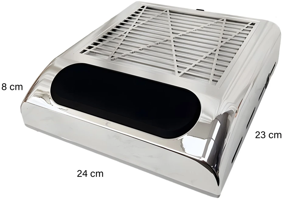 Pochłaniacz Nagų dulkių surinktuvas 80 W, baltas