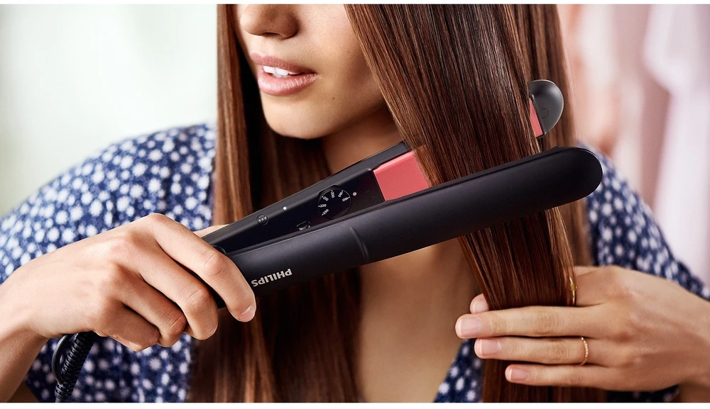 Philips StraightCare Essential Tiesinimo žnyplės „ThermoProtect“, BHS376/00