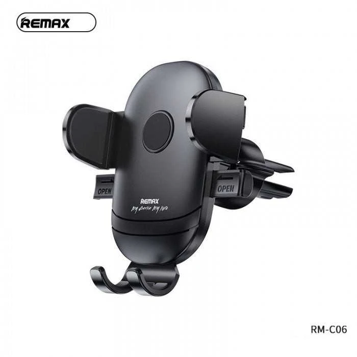 Automobilio laikiklis Remax, RM-C06, (juoda)