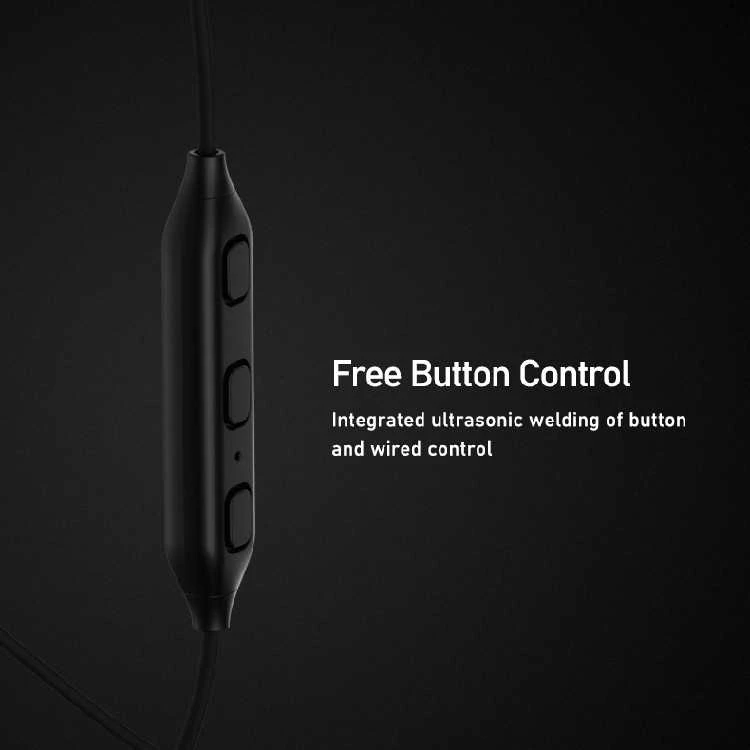 Belaidės sportinės ausinės su kakliuku REMAX RB-S9 Bluetooth 5.3, juoda