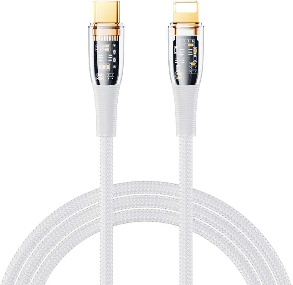 Remax Explore RC-C061, 20 W USB-C su Lightning laidu, 1.2 (juodas)