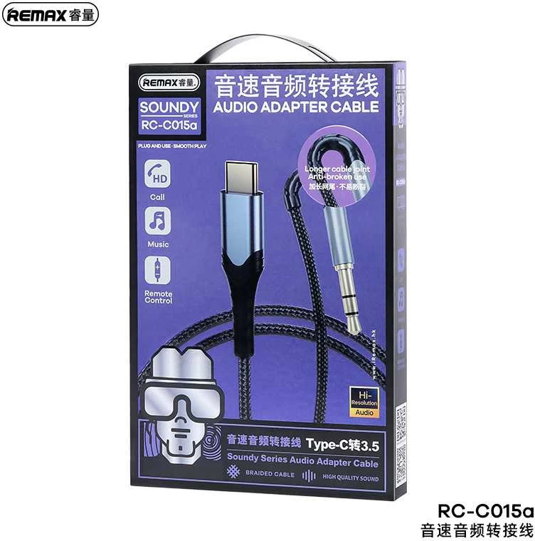 Laidas iš lightning į mini lizdą 3.5mm REMAX Soundy, RC-C015a