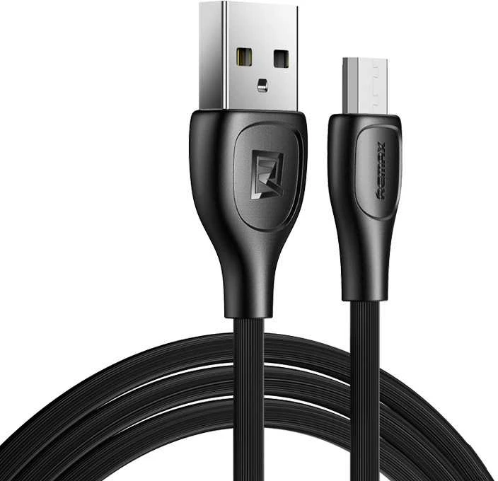 USB Micro Remax Lesu Pro laidas, 1m (baltas)