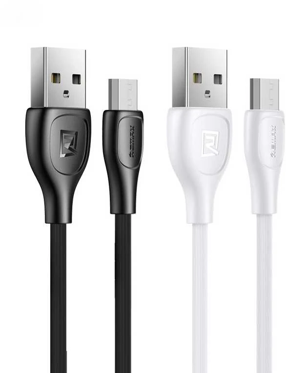 USB Micro Remax Lesu Pro laidas, 1m (baltas)