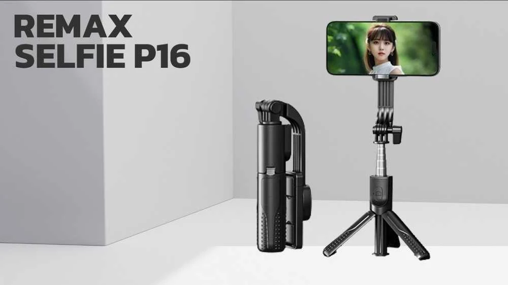 REMAX P16 „Selfie Stick“ trikojis telefono laikiklis