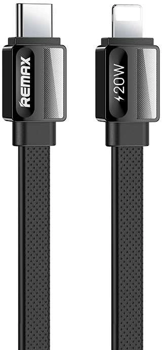 Laidas USB-C-lightning Remax Platinum Pro, RC-C050, 20W (juodas)