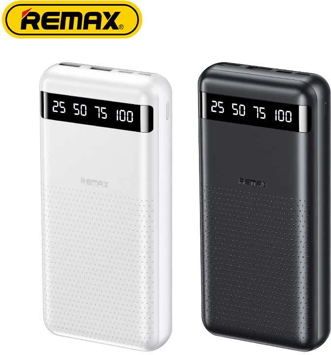 Išorinė baterija (Powerbank) REMAX RPP-11 20000mAh 2.4A USB ir USB-C, juoda