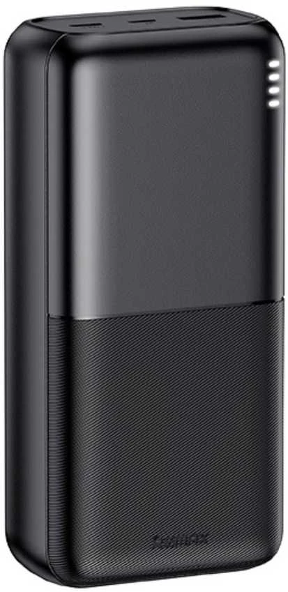 Išorinė baterija (Powerbank) REMAX RPP-177 30000mAh USB ir USB-C išvestys, juoda