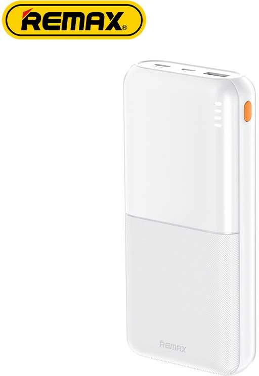 Išorinė baterija (Powerbank) REMAX RPP-26 20000mAh 2.4A 2×USB, balta
