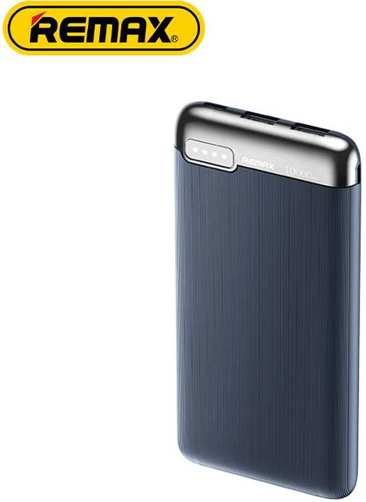 Išorinė baterija (Powerbank) REMAX RPP-625 10000mAh 2.1A 2×USB, tamsiai mėlyna