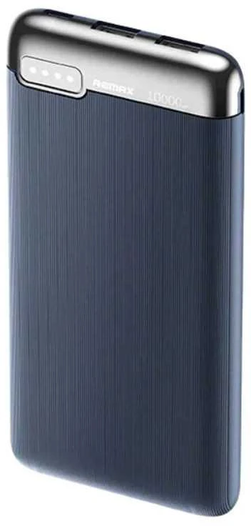 Išorinė baterija (Powerbank) REMAX RPP-625 10000mAh 2.1A 2×USB, tamsiai mėlyna