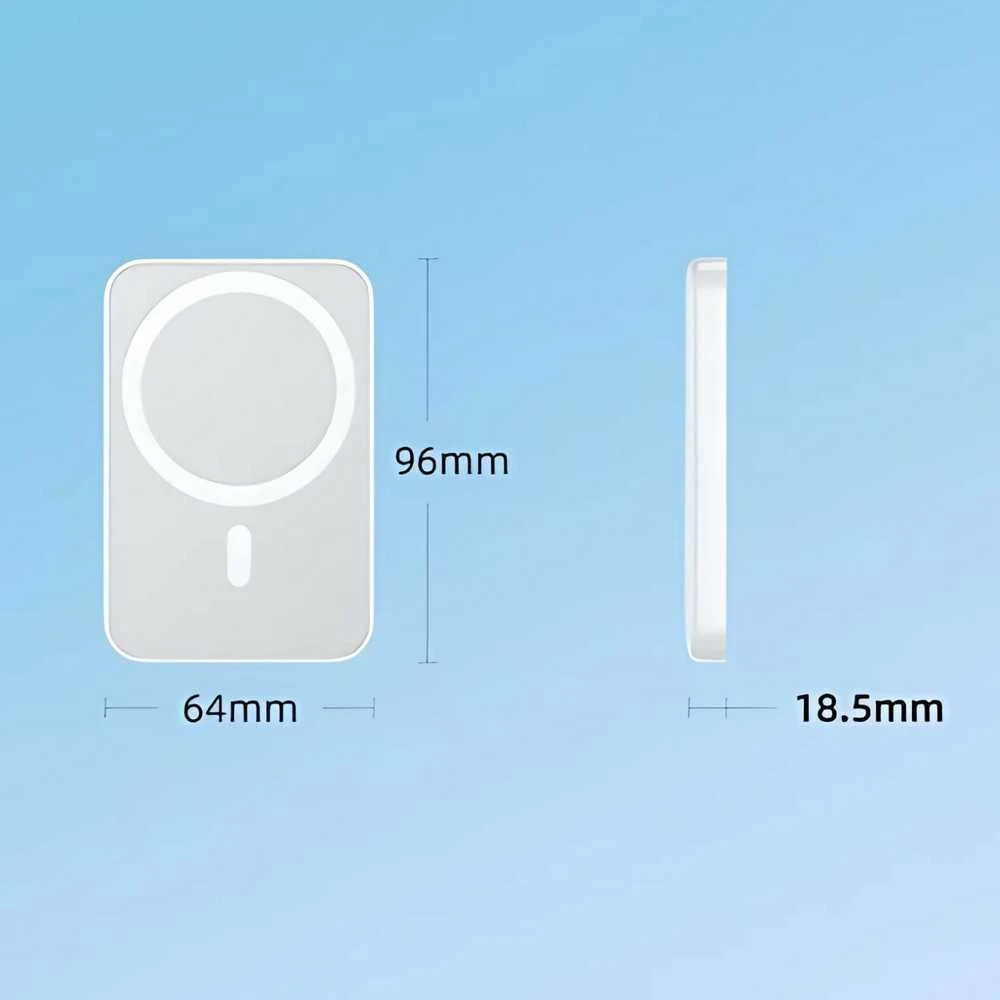 Magnetinė belaidė išorinė baterija (Powerbank) REMAX RPP-65 10000mAh 20W PD + 15W, tamsiai mėlyna