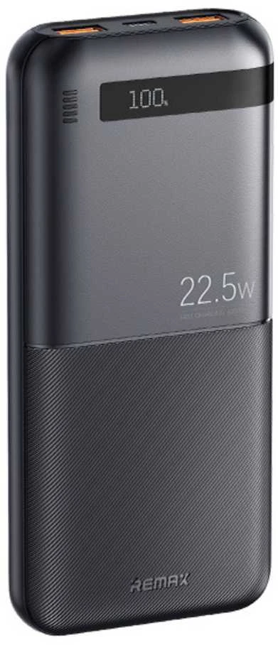 Greito įkrovimo išorinė baterija (Powerbank) REMAX RPP-71 10000mAh 22.5W QC + 20W PD, juoda