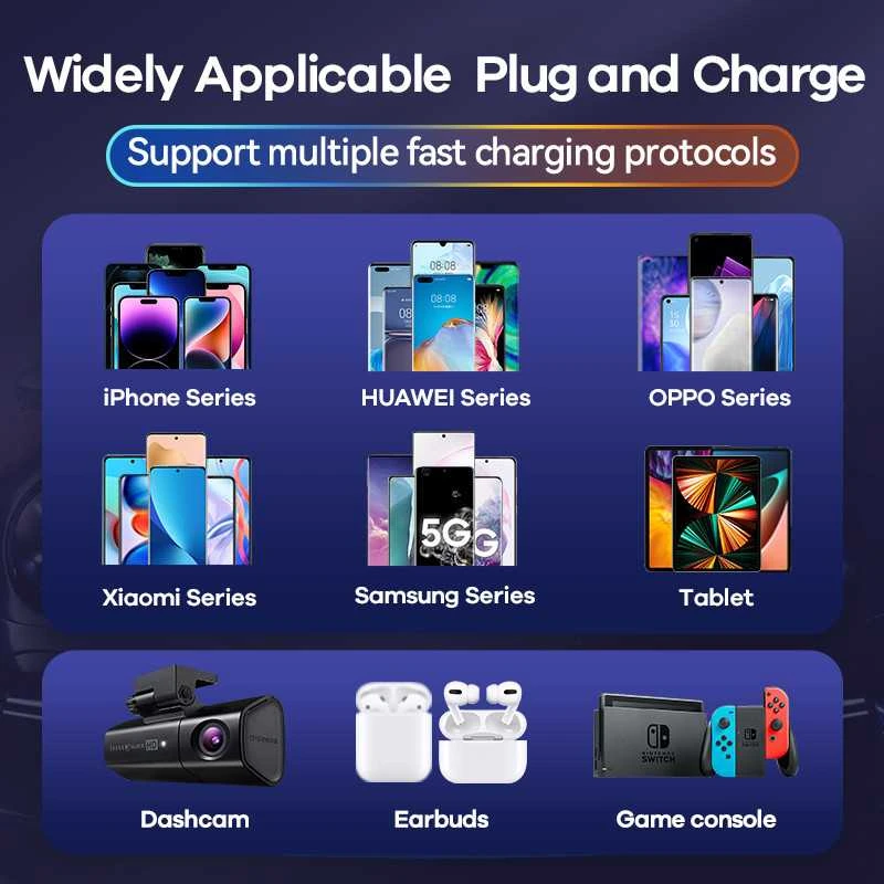 Automobilinis įkroviklis 2x USB-C, USB Remax RCC339, 88.5W (juodas)