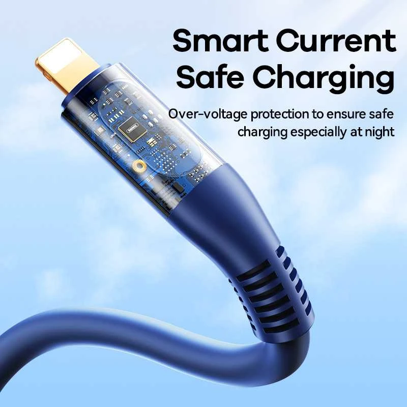 Laidas USB-C-lightning Remax Zisee, RC-C031, 20W (pilkas)