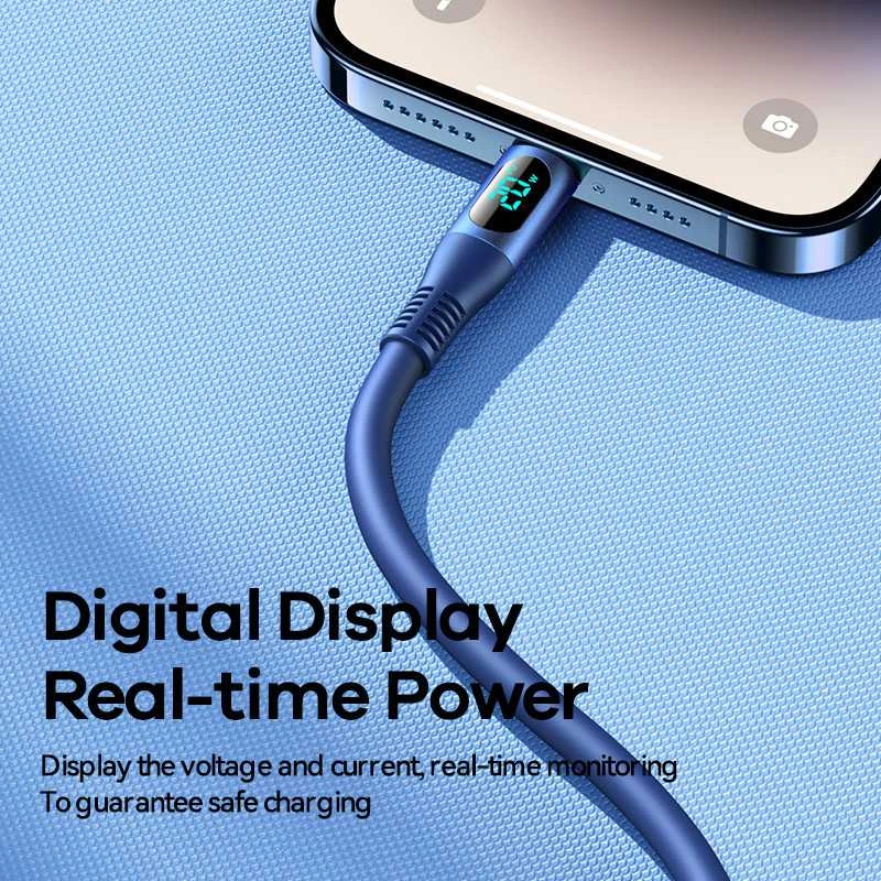 Laidas USB-C-lightning Remax Zisee, RC-C031, 20W (pilkas)