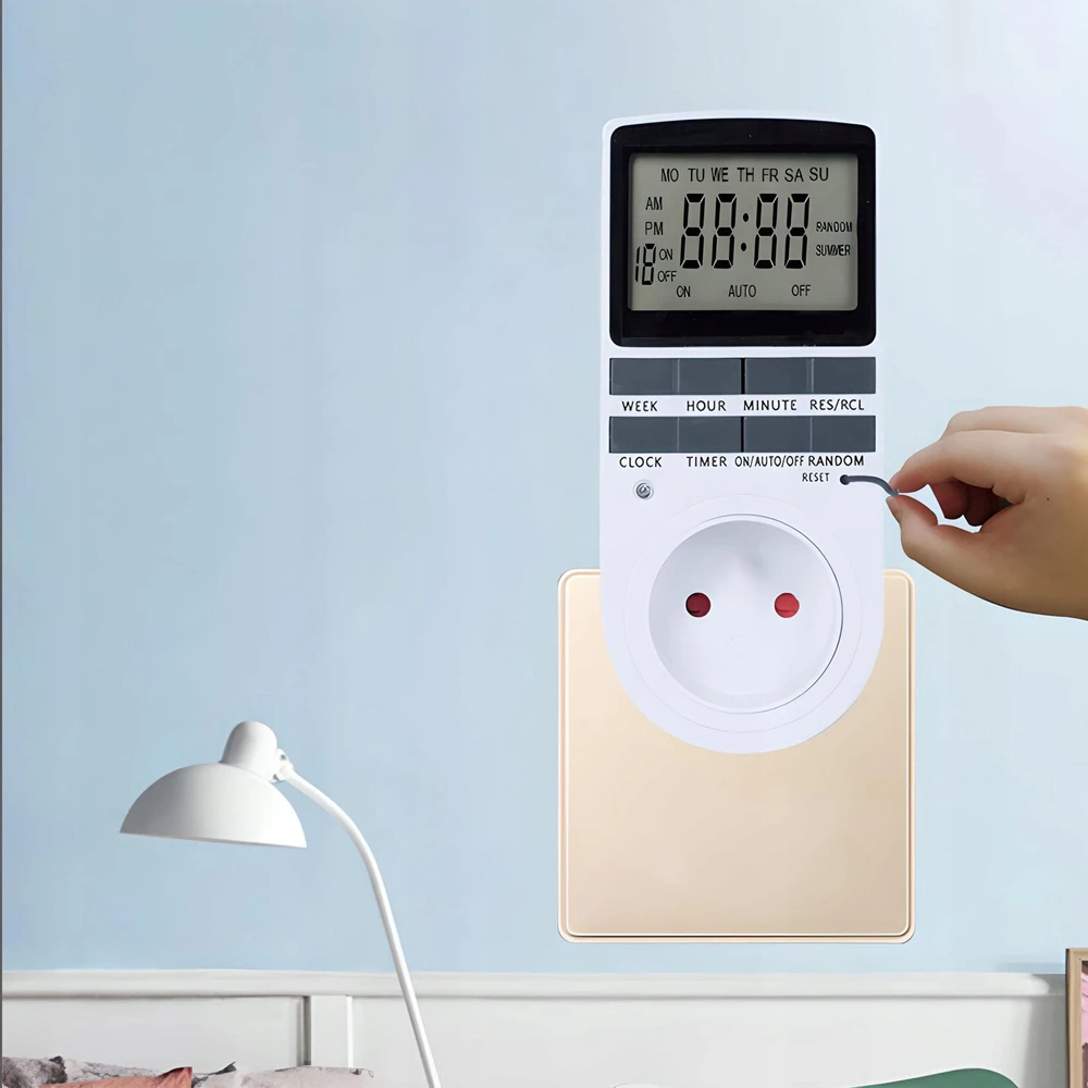 Retoo Programator Laikmačio jungiklis, įjungimas/išjungimas, LCD laikmatis -e245