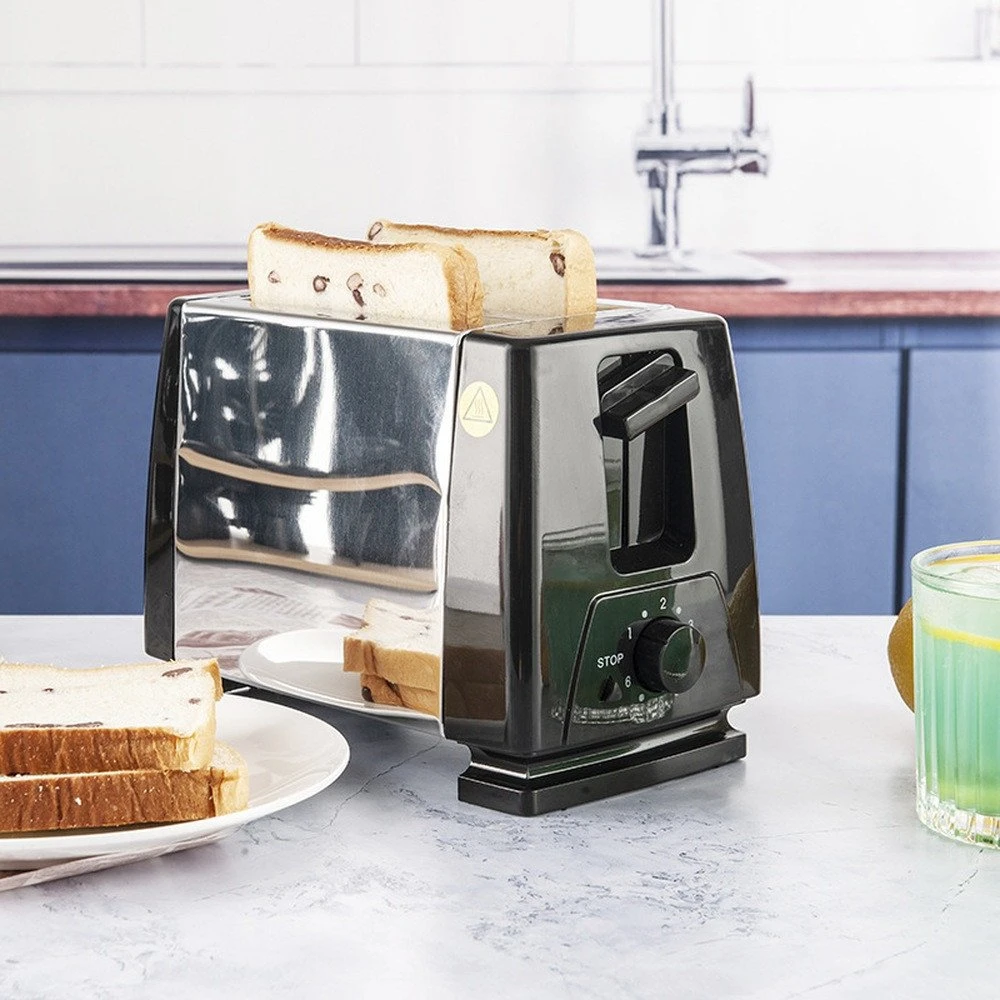 Skrudintuvas BH-002B, 650 W, 2 riekėms, metalinis korpusas, plieno / juodas
