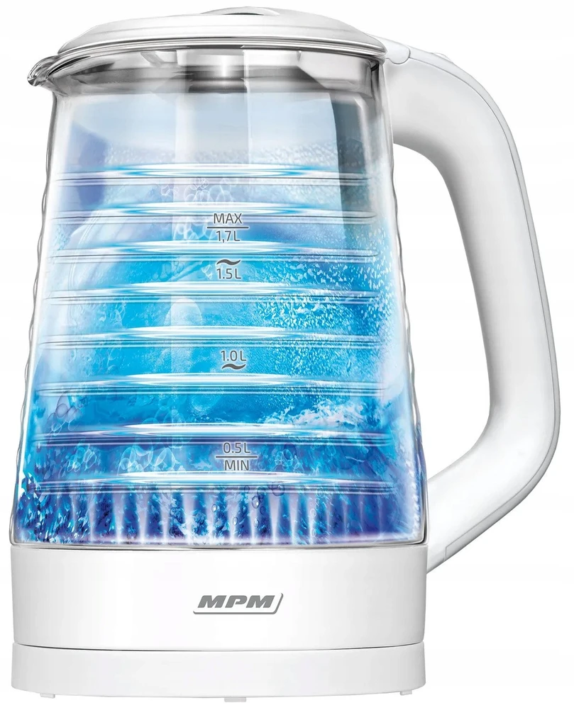 MPM MCZ-124 electric virdulys 1.7 L 2200 W Baltas